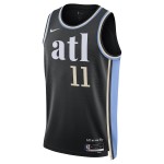 Maillot NBA Atlanta Hawks Trae Young Nike 2023-24 City Edition Noir Swingman - Homme